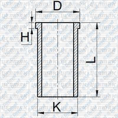 YENMAK 51-65621-100 Gomlek 1.00 Mm Mazda E2200 86mm  ####